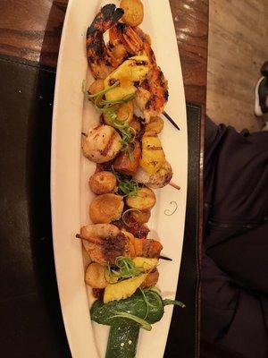 The Shrimp Mixed Seafood dish