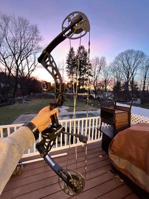 Hunting bow