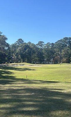 Par 4 on the back nine