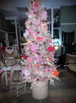 Our Valentine tree