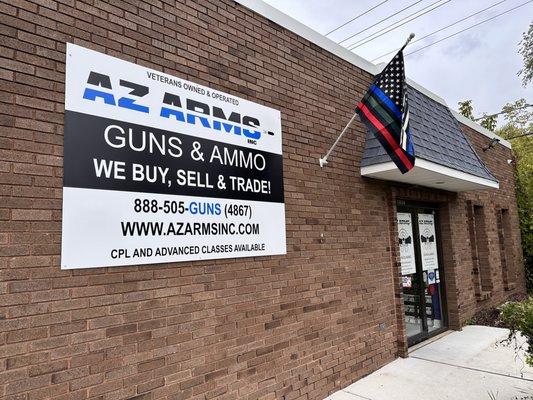 We support all veterans and 1st responders.