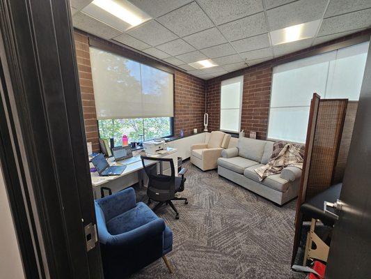 Comfortable space to feel validated.