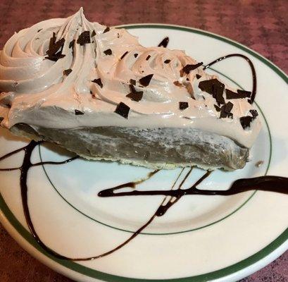 All Chocolate Cream Pie From Leo's Bakery