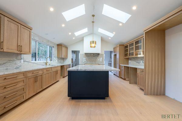 A custom kitchen design and built by Bertet Builders. Home Improvement !