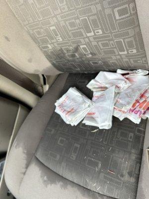 Denville Dunkin destroyed my car!