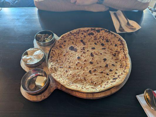 Paneer paratha