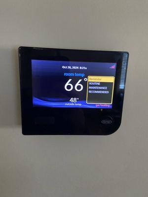 THIS MORNING! IT'S BEEN 10 DAYS AND NOTHING HAS BEEN DONE! I HAVE A COLD BECAUSE OF THEIR INCOMPLETENCE!