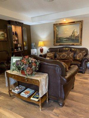 Sitting area at Valley View Dental