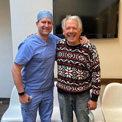 Dr. Alec Temlock and me...