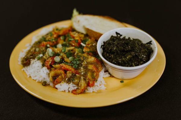 Crawfish etouffee