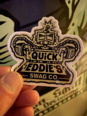 Quick Eddie's sticker