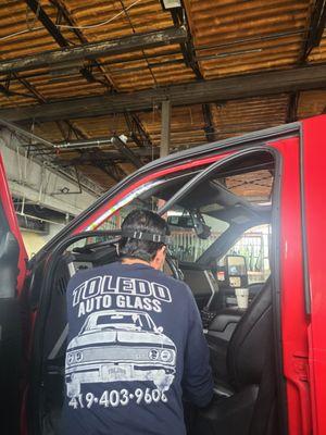 Eddie explaining his fix.