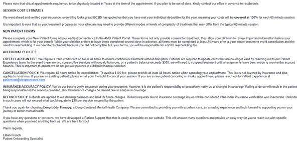 Deep Eddy Psychotherapy-Steck Office