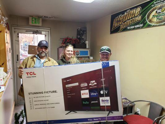 TV Giveaway!