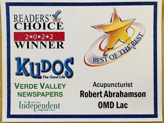 Abrahamson Robert, OMD LAc -Sedona Acupuncture