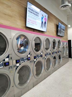 New, space-age looking machines, but user-friendly!