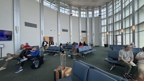 The entire terminal passed TSA.