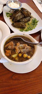 Piti soup from lamb