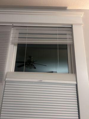 Snow drift shade seperated