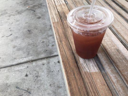 Ginger iced tea