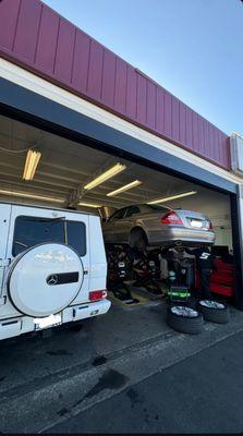 Specializing in Mercedes service