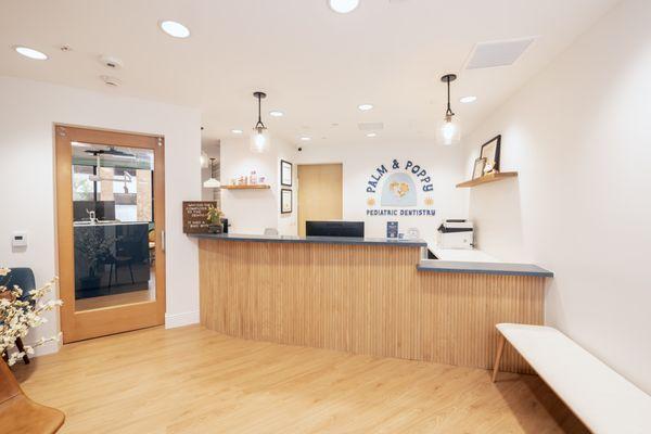 Bright smiles begin at our front desk!