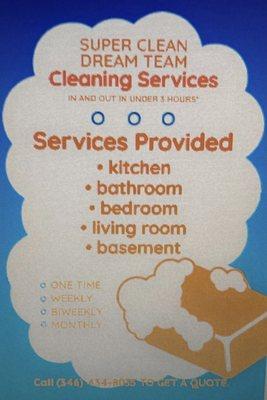 Dreams Cleaning Team