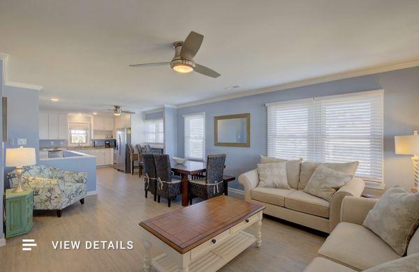 Beautiful accommodations and views of the ocean everywhere