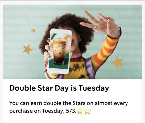 Double star day. 5.3.22