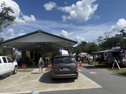 Took a picture walking up to the market. Then got distracted and forgot to take more pics! Do I lose a badge for that?