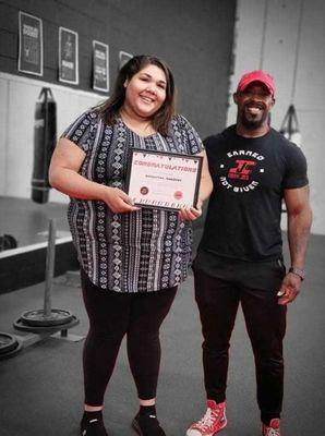 Congratulations Samantha