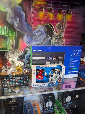 A Raffle the store hosted