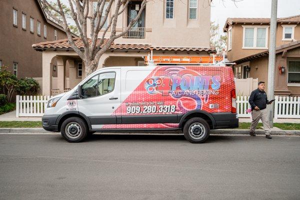 4 Points AC and Heating