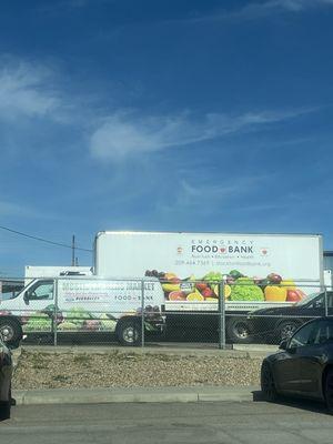 Emergency Food Bank Van & Truck
