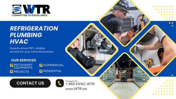 WTR | Refrigeration HVAC Plumbing