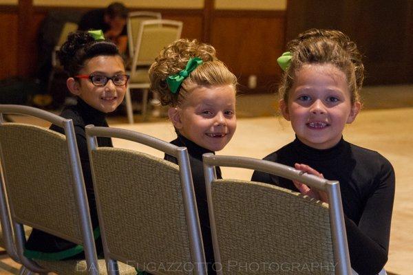 Friends competing together at the Kansas City Feis (dance competition)