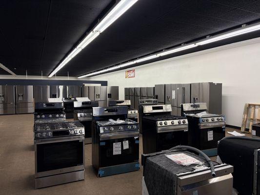 Gas and Electric ranges