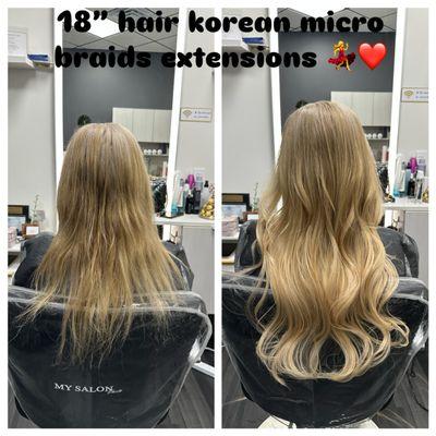 B4&After 18" korean micro braids hair extensions by Julia~