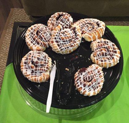 Homemade cinnamon rolls!