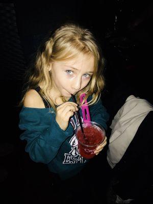 Shirley Temples for kids from the bar!