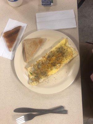 Western omelet, gotta have my pepper