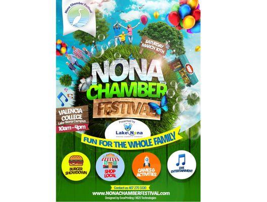 Please join Nona Mortgage, LLC at the Lake Nona Regional Festival Saturday March 10th, 10am to 4pm. We will be hosting a booth with games