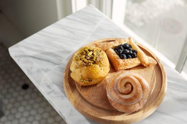 Pastries at The Rise Coffee in Asheville.