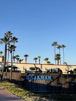 Front entrance to BAJAMAR