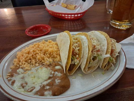 Tacos Loco and Draft Modelo ESPECIAL