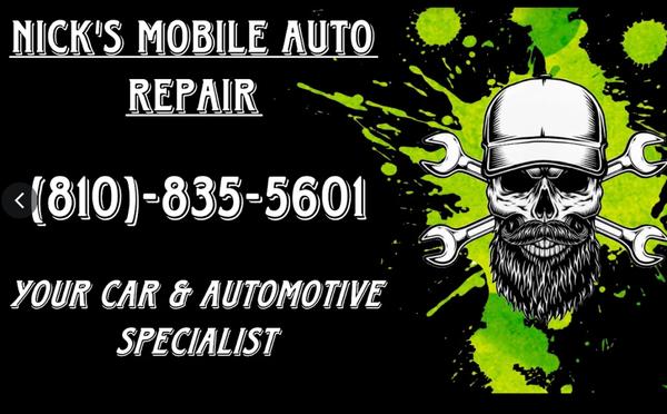 Nick mobile auto repair