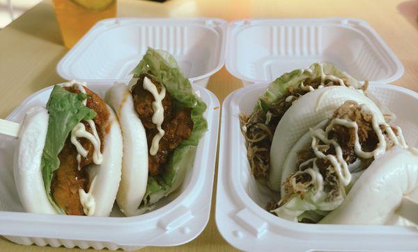 CRISPY CHICKEN BUNZ
PULLED PORK BUNZ