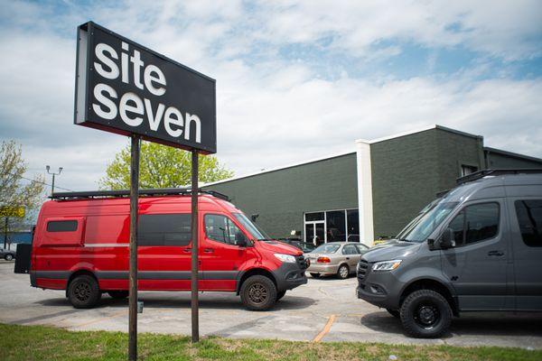 Exterior of Site Seven HQ
