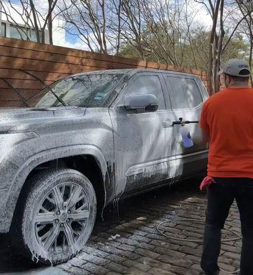 Kyle working his magic