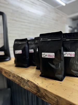 Coffee by the bag for sale.